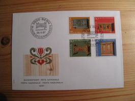 Pro Patria 1987 FDC