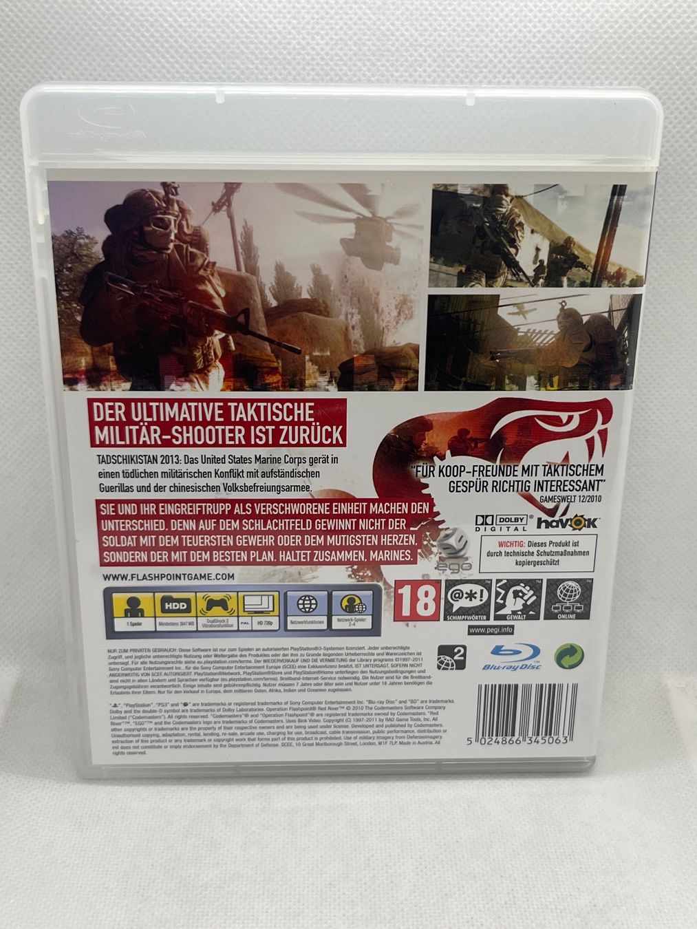 Giochi: Operation Flashpoint Red River - PS3 – Usato da Hinterkappelen venduto da Kim1992 1