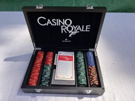 Casino Royale Poker Set mit Box (120)