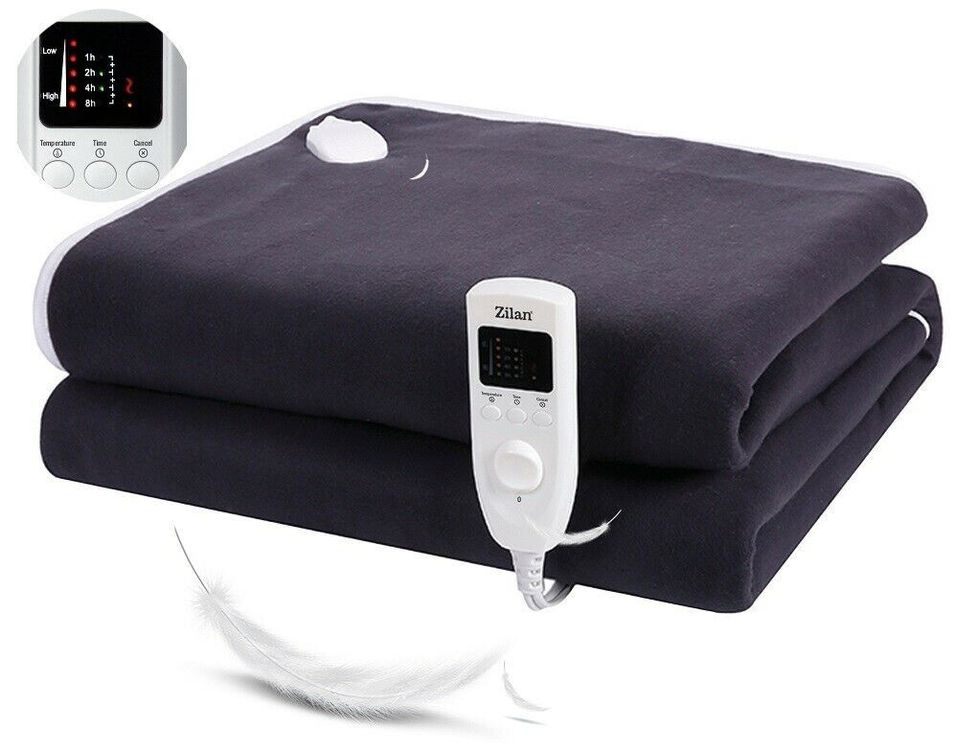 PROALLER Wärmedecke 200x150cm - Große Heizdecke Für Kalte Tage
