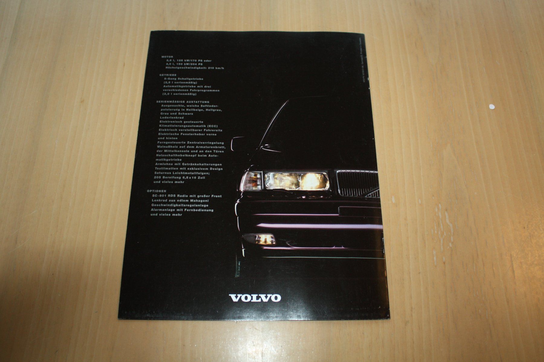 Volvo Documents: Volvo 960 Couture Prospekt – D'occasion à Wikon par erwin400 4