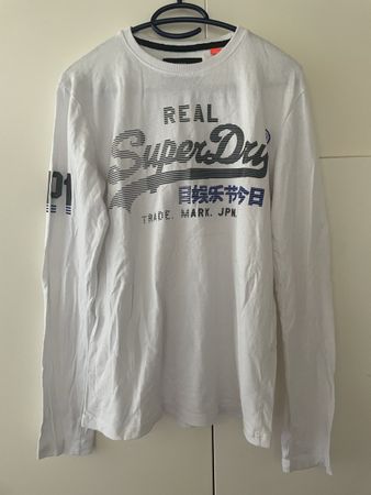 Superdry Vintage long sleeved T shirt size S