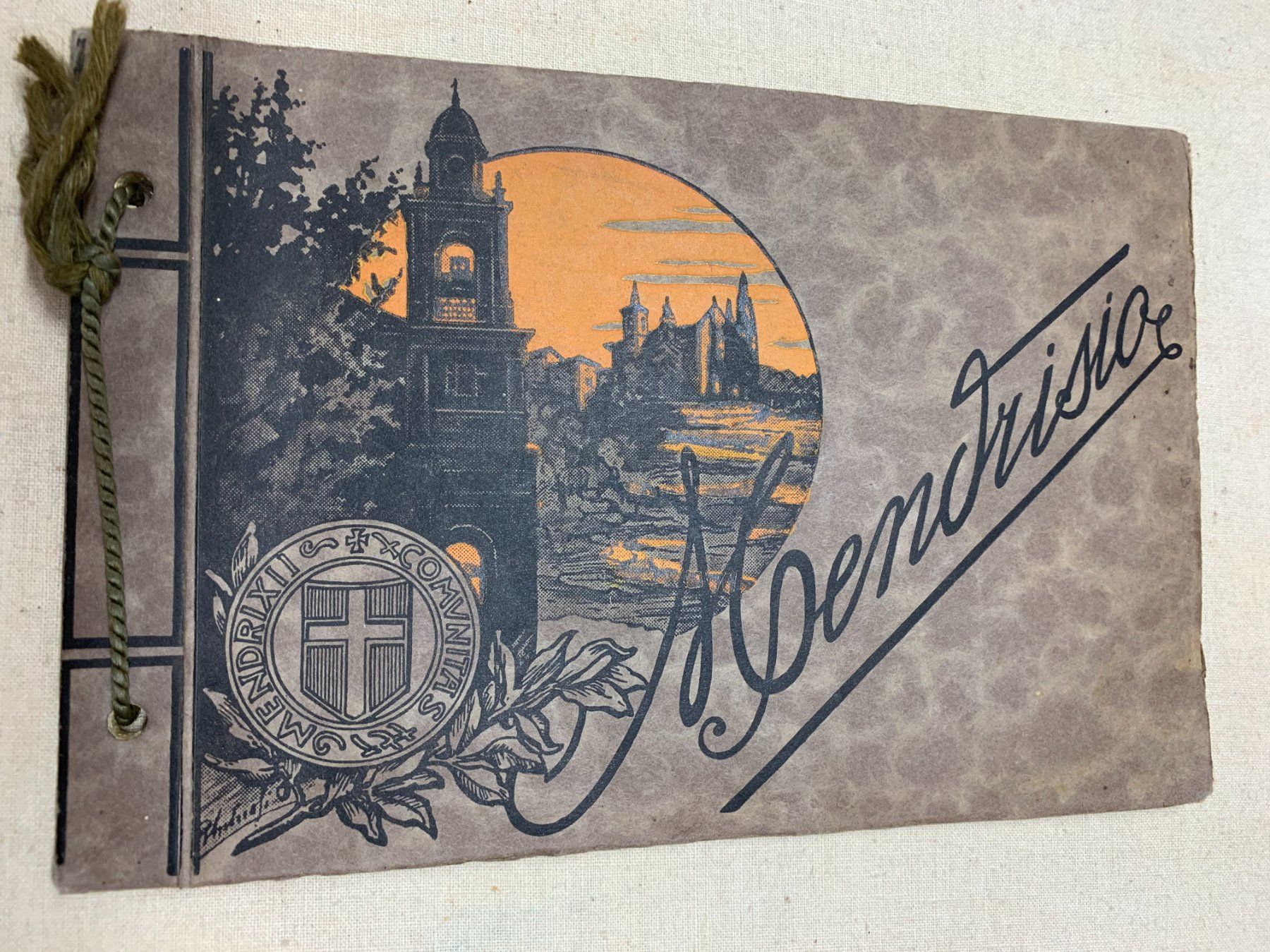Cartoline postali: Ticino - Mendrisio - 1927 – Usato da Sorengo venduto da 74in