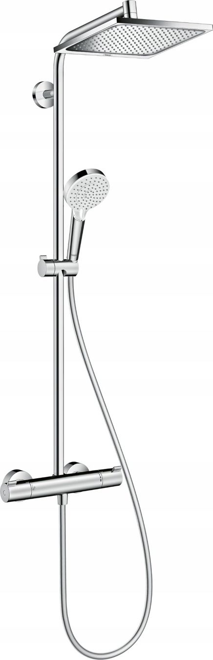 Hansgrohe Docce: Hansgrohe Crometta E 240 EcoSmart Duschsystem mit Thermostat – Nuovo e nell'imballaggio originale da Luzern venduto da BestMobile 3