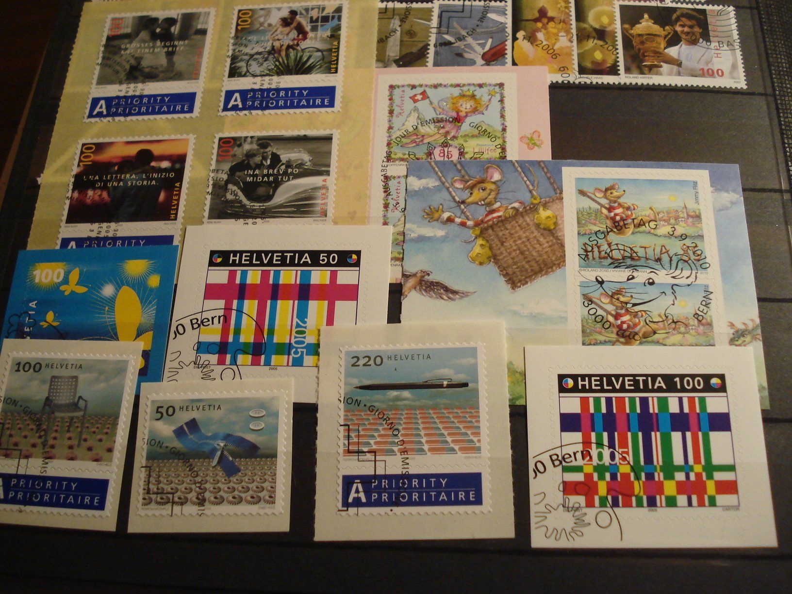 Tous les timbres: Lot moderne Schweiz ET-o – D'occasion à Niederwil AG par morostahu 2