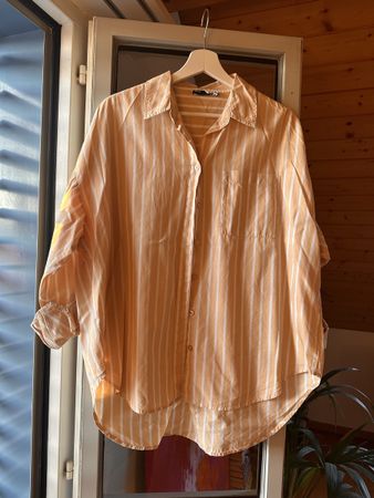 ASOS Design Striped Oversized Shirt