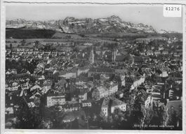 St. Gallen mit Säntis