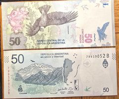 ARGENTINE 50 PESOS 2018 (UNC)