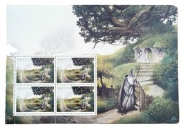 Spezialbogen CHF 1.10 "Gandalf" J. R. R. Tolkien, 4 Marken