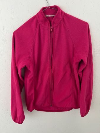 H&M Fleece Faserpelz Jacke Skipullover Gr. 158 164 pink