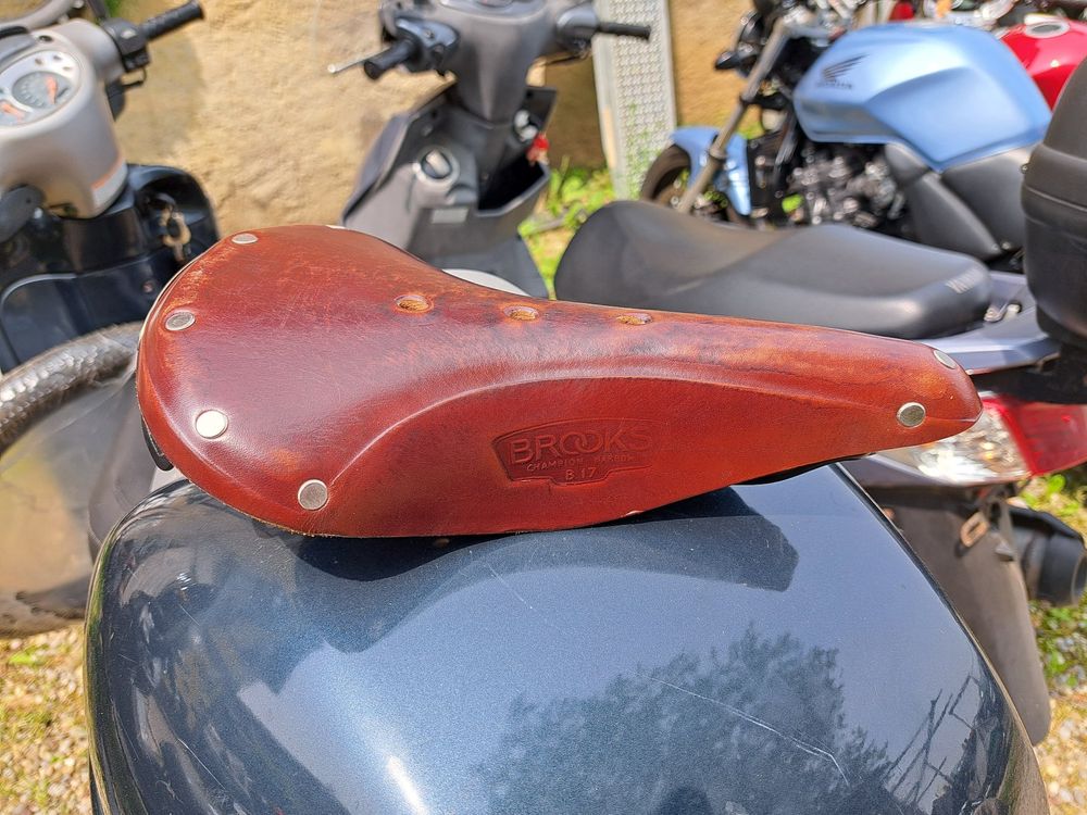 Brooks Pezzi di ricambio: Velo Fahrrad Sattel BROOKS Champion NARROW B17 – Usato da Hallau venduto da ZIEGLER-Motorhandel