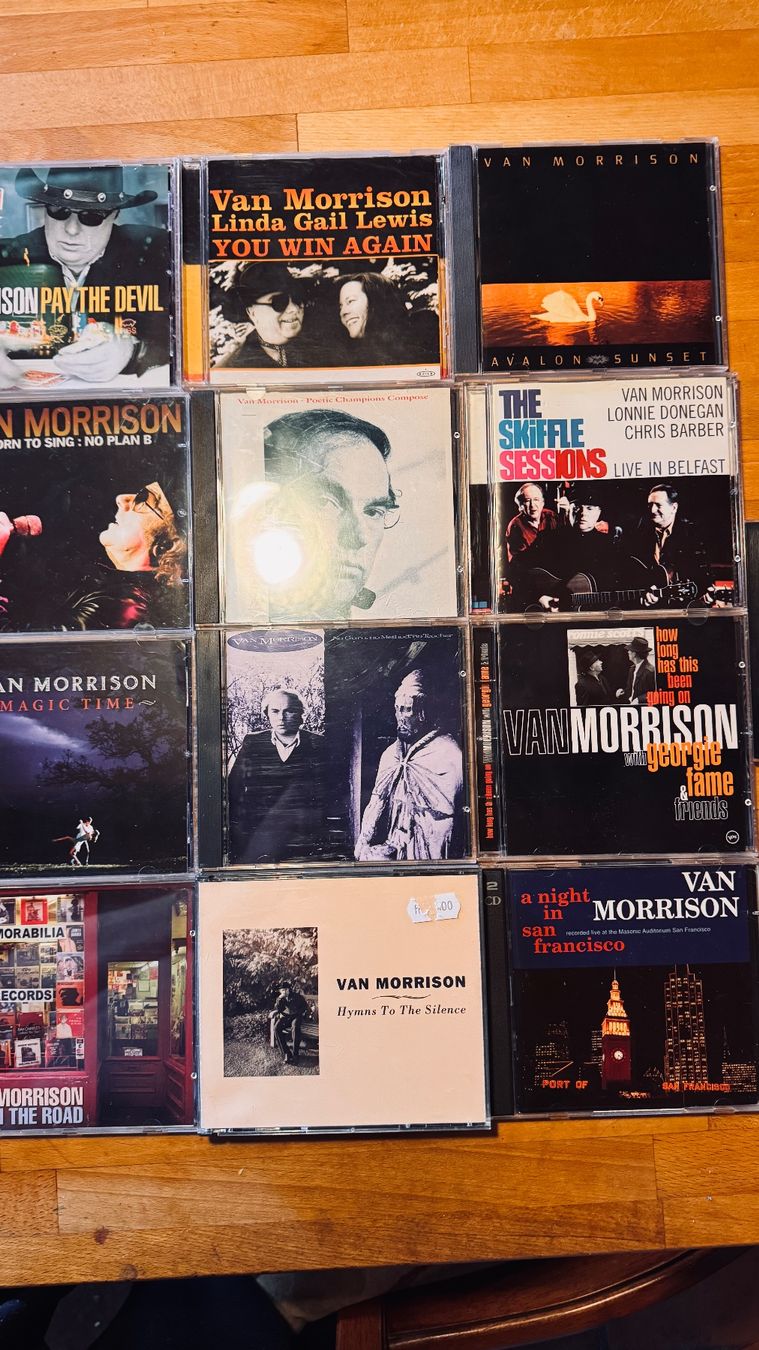 CD: 17 x Van Morrison CDs Raritäten – Usato da Merligen venduto da barratt 1