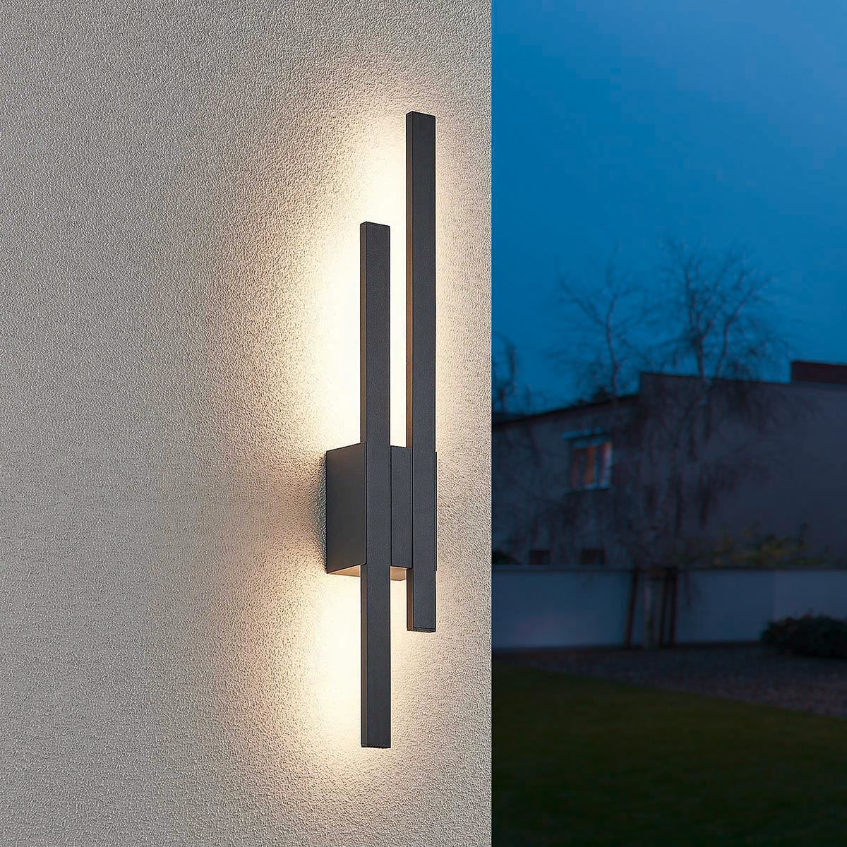 Lampen: LED Wandleuchte, IP54, 61 cm Höhe – Neu (gemäss Beschreibung) aus Kreuzlingen von Smart-Light