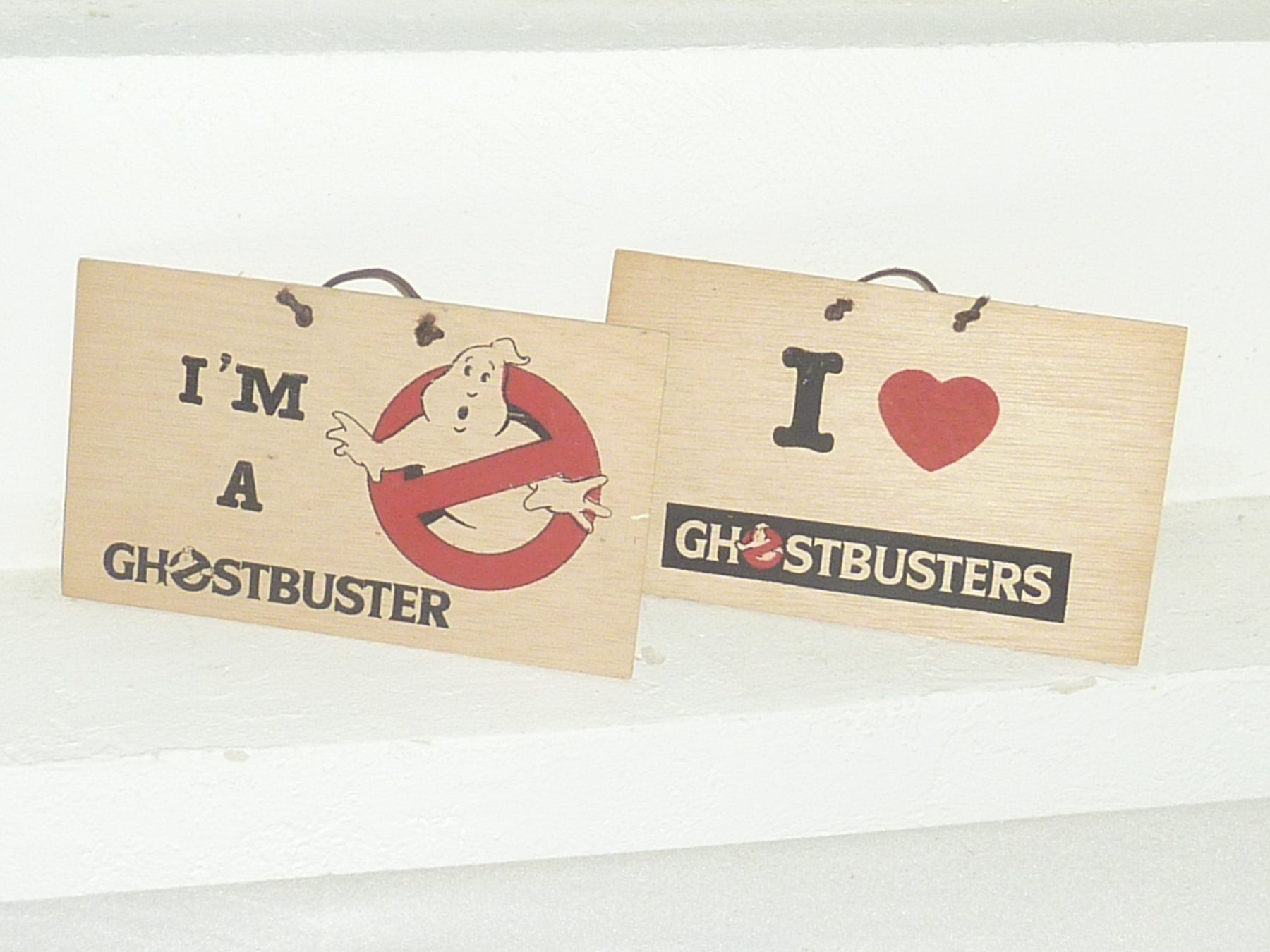 Insegne: Vintage Ghostbusters Schild Schilder Türschild ! – Usato da Basel venduto da SanPedro999