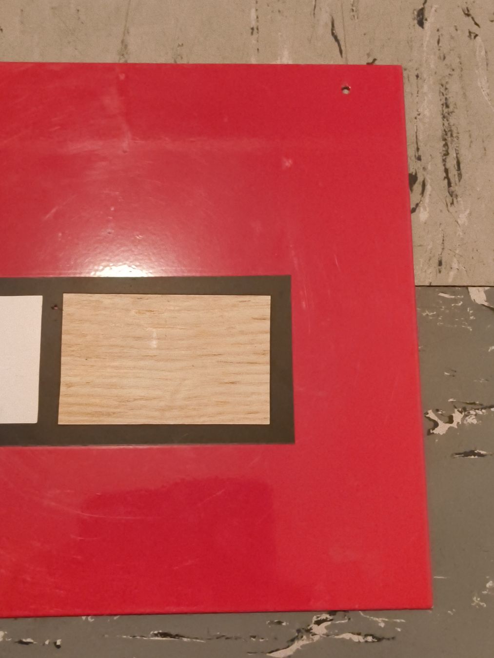 Schilder: Blechschild nicht Rauchen Vintage Rot Blume – Gebraucht aus stettlen von VintageBern_ch 1