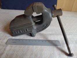Guter Schraubstock 2.4 kg Gressel Sulzer Elektroguss 💪🪓⚒️