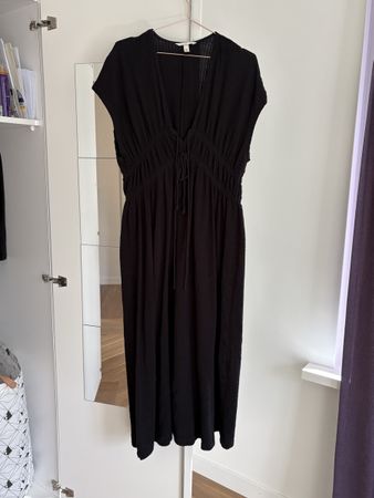 Kleid lang schwarz Gr. M