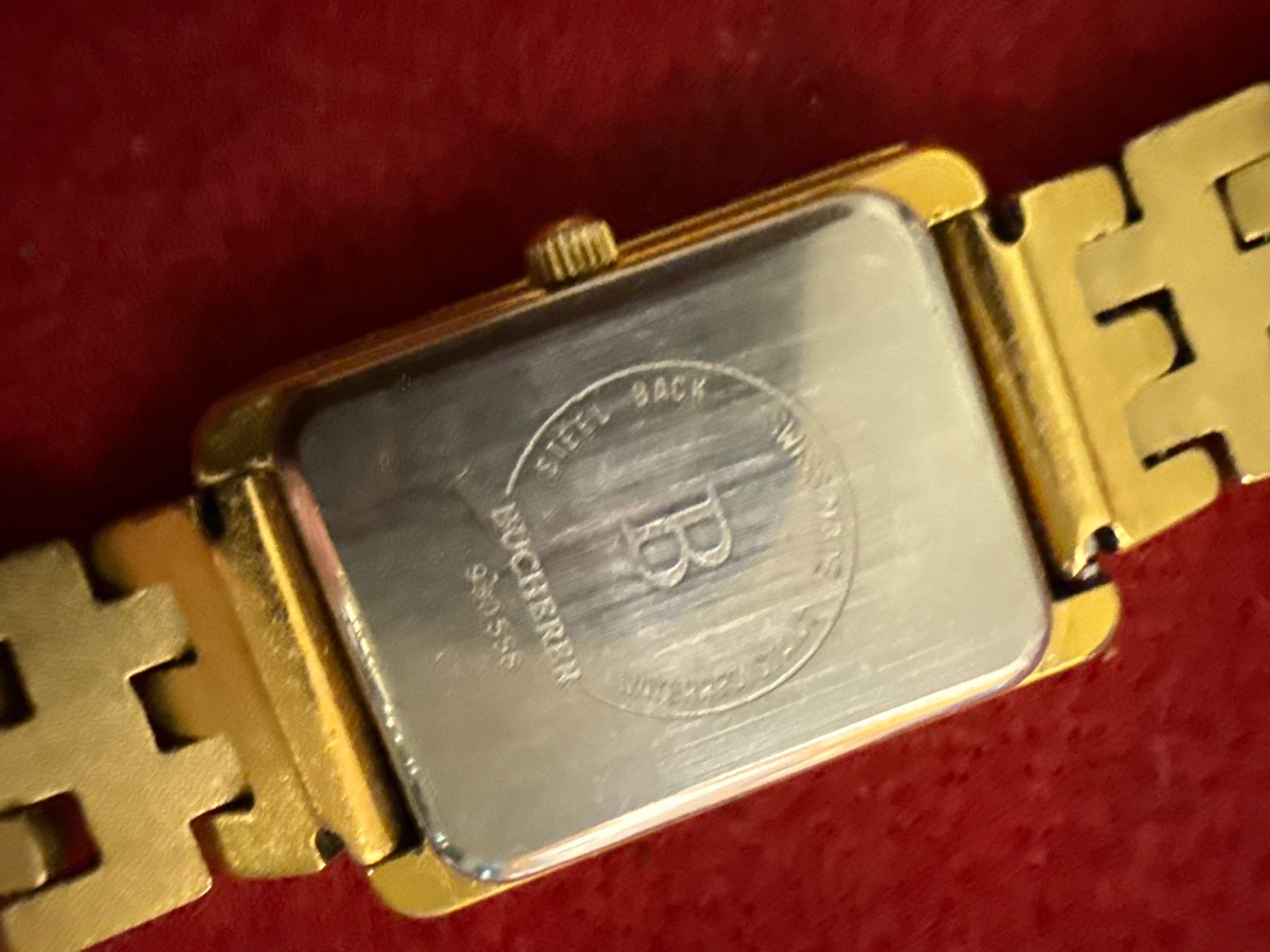Bucherer Orologi: Bucherer Tank 19 mm – Usato da Pfeffingen venduto da Allhandelklgwatches 3