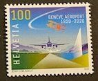 Sondermarken 100 Jahre Flughafen Genf postfrisch**