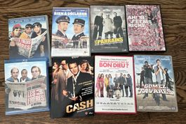 Lot de 8 films français – DVD & Blu-ray – Comédies / Action