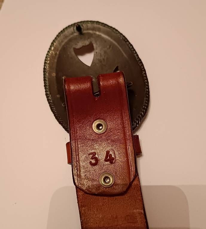 Gürtel: Ledergürtel – Gebraucht aus Horn von sunbug 2