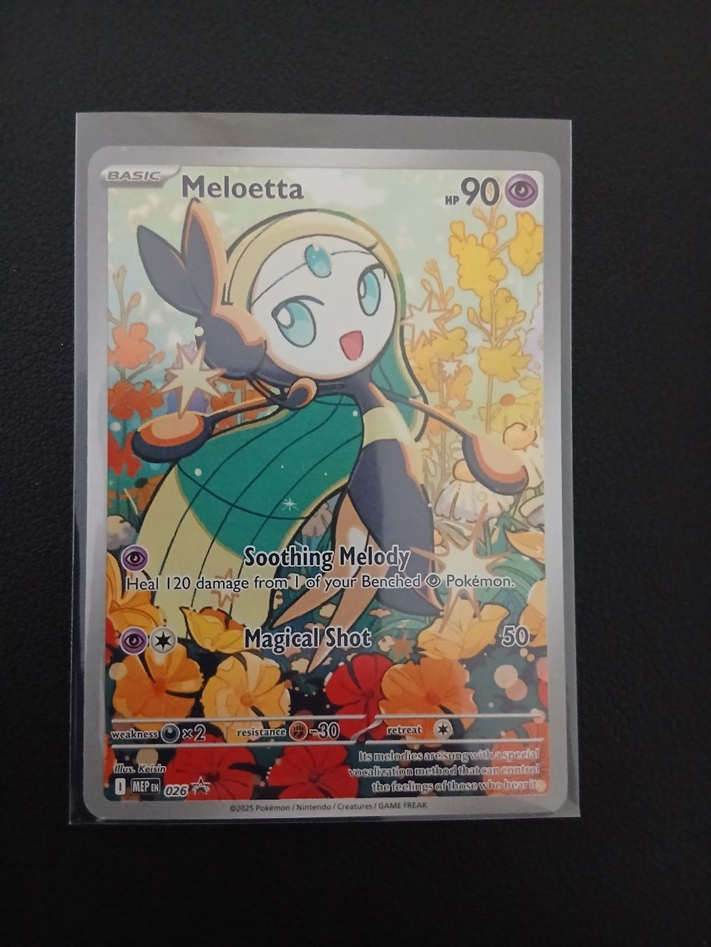 Pokémon Carte collezionabili: Black Star Promo Meloetta Pokémon Englisch – Nuovo (secondo la descrizione) da Regensdorf venduto da Baba_Basar 2