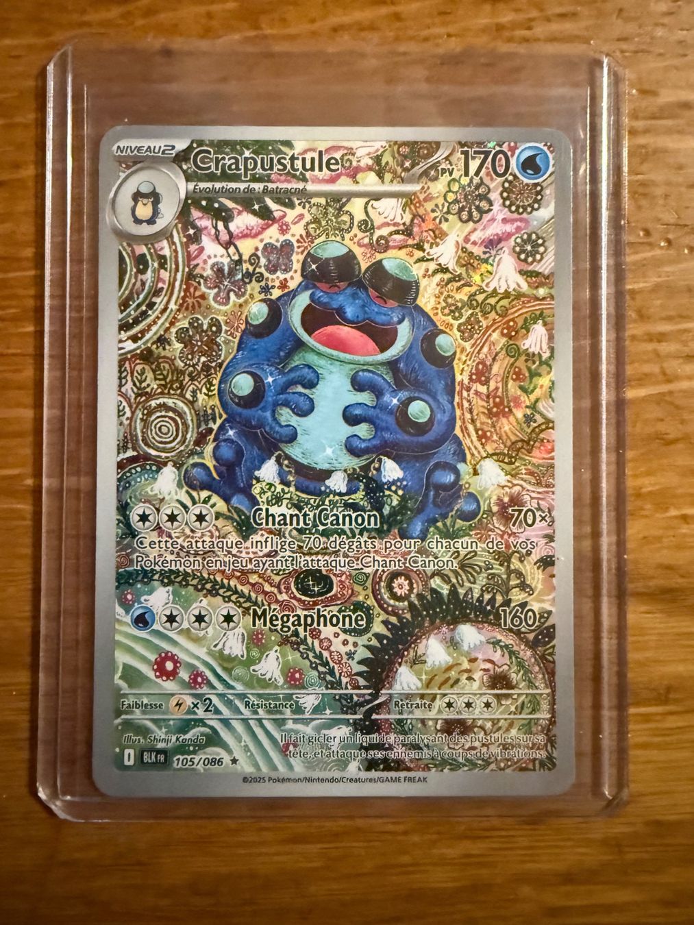 Pokémon Sammelbilder & Trading cards: Crapustule BLK FR 105/086 – Neu (gemäss Beschreibung) aus Baar (Nendaz) von jac_fs6l
