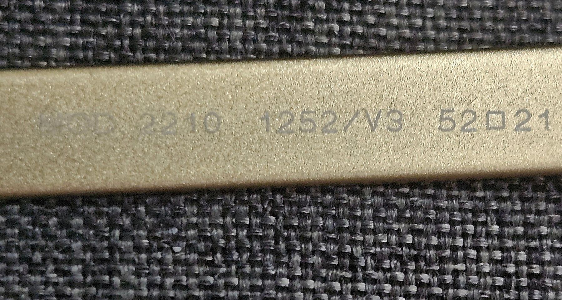 Versace Occhiali & Lenti: Lunettes Versace 2210 1252/V3 Gold – Usato da Biel/Bienne venduto da ypsillon 6
