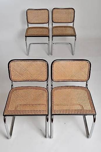 Sedie: Marcel Breuer Cesca Chairs 4er Set – Usato da Zürich venduto da IndividumCH 1
