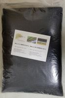 Schattierungsnetz 4x6m (Ideal für das Camping) Farbe schwarz