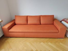 Minotti Moore 3er Sofa 235cm neuwertig LIEFERUNG in CH mögl.