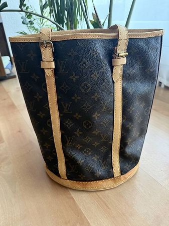 Louis Vuitton Bucket Tasche Monogram Canvas-Gebraucht