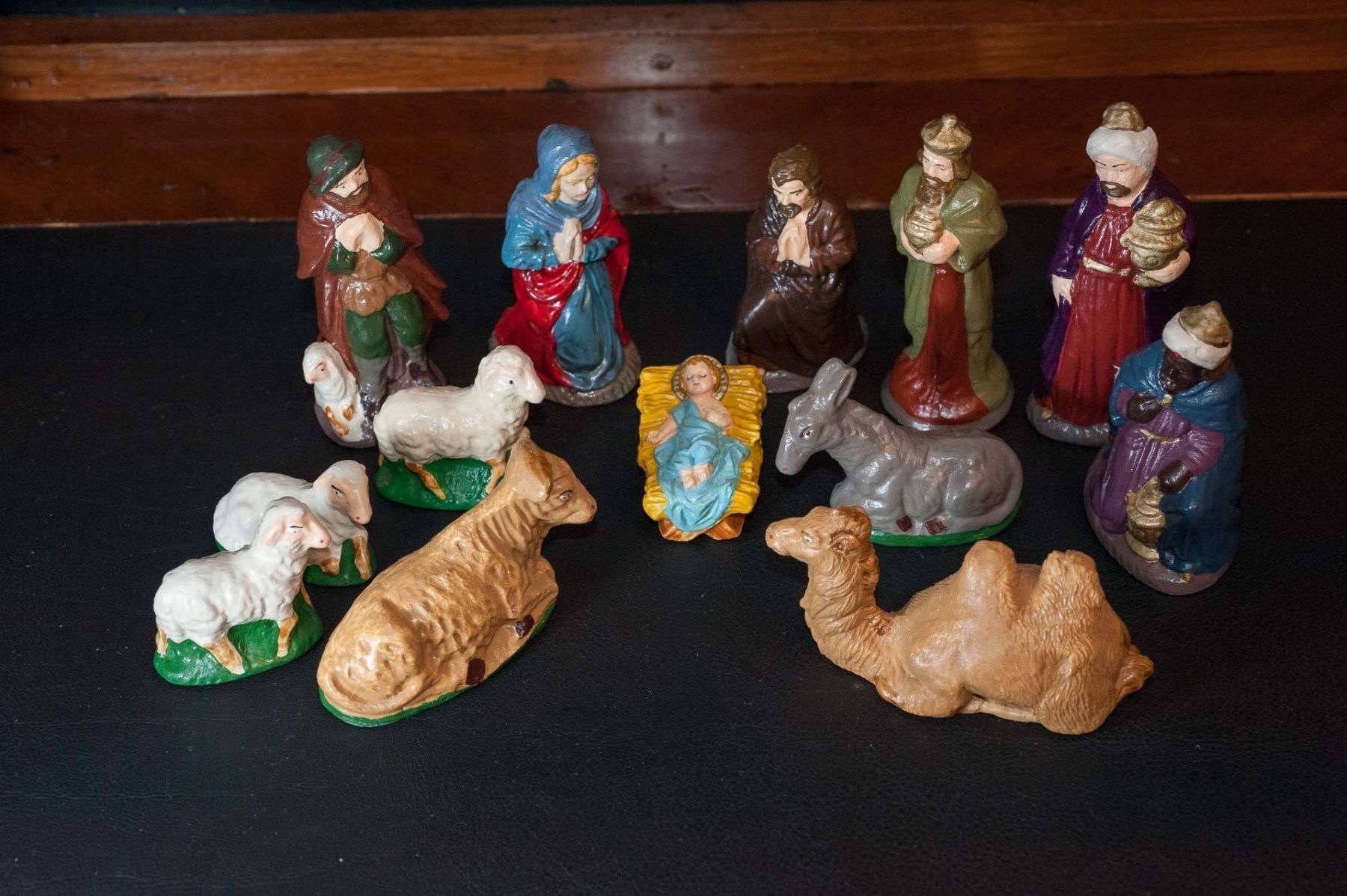 Statuette: Krippenfiguren, 13 Figuren - handgemacht – Usato da Schwerzenbach venduto da floridan 3