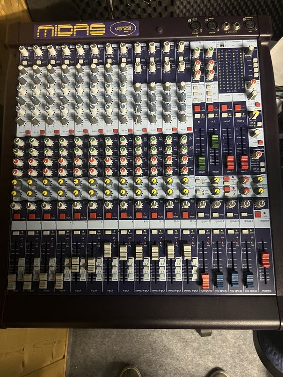 Test: Midas Venice F16, Professional Audio Mixing Desk