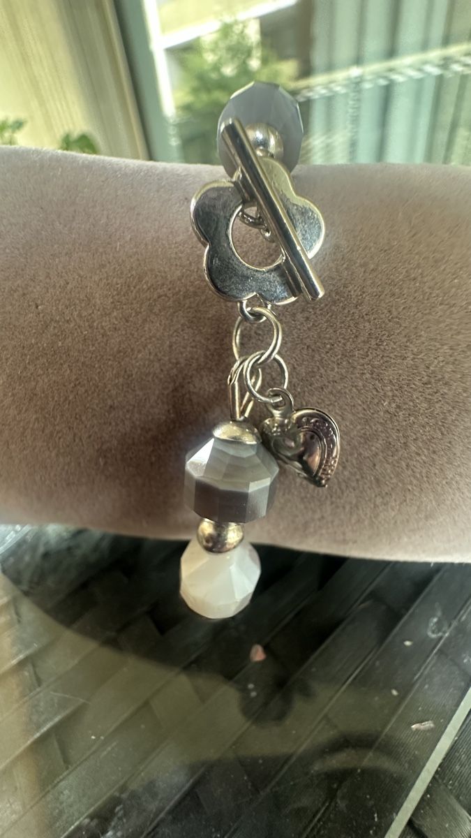 Armbänder & -reifen: Armband mit Achat Botswana Perlen – Neu und originalverpackt aus Kriens von Hortensie6 2