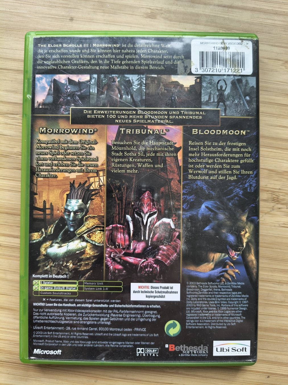 Spiele: The Elder Scrolls III: Morrowind - GOTY Edition (XBox) – Gebraucht aus Riedholz von ste_96cd 1