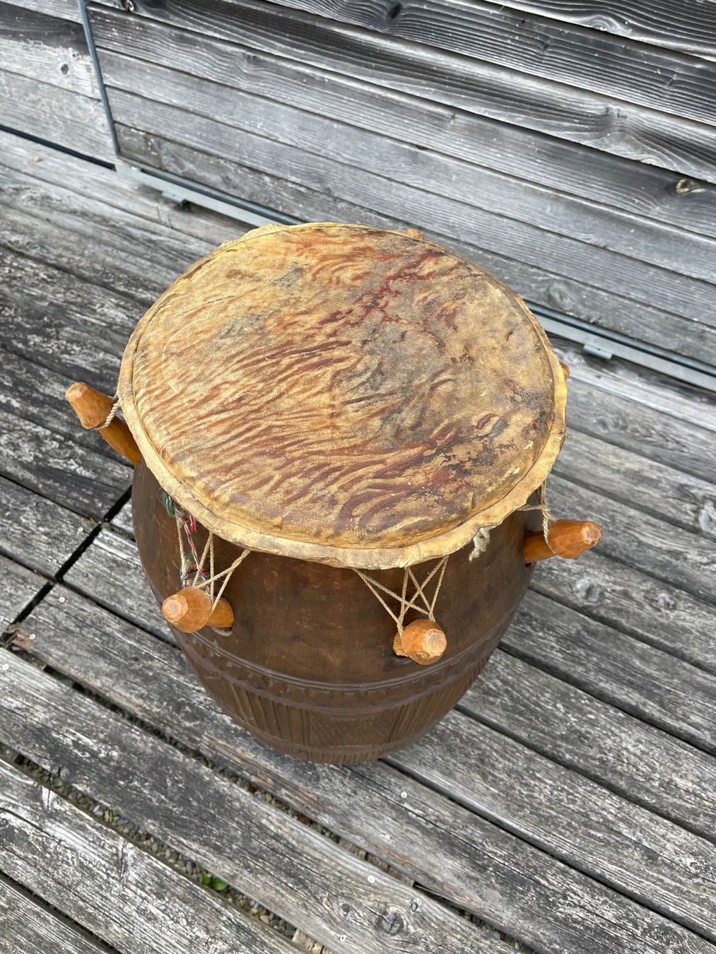 Instruments de musique: Kpanlogo Trommel Ghana – D'occasion à Affoltern am Albis par Adrian2542 1