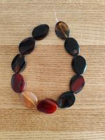 Buntachat, oval twist ca: 37x26x7mm