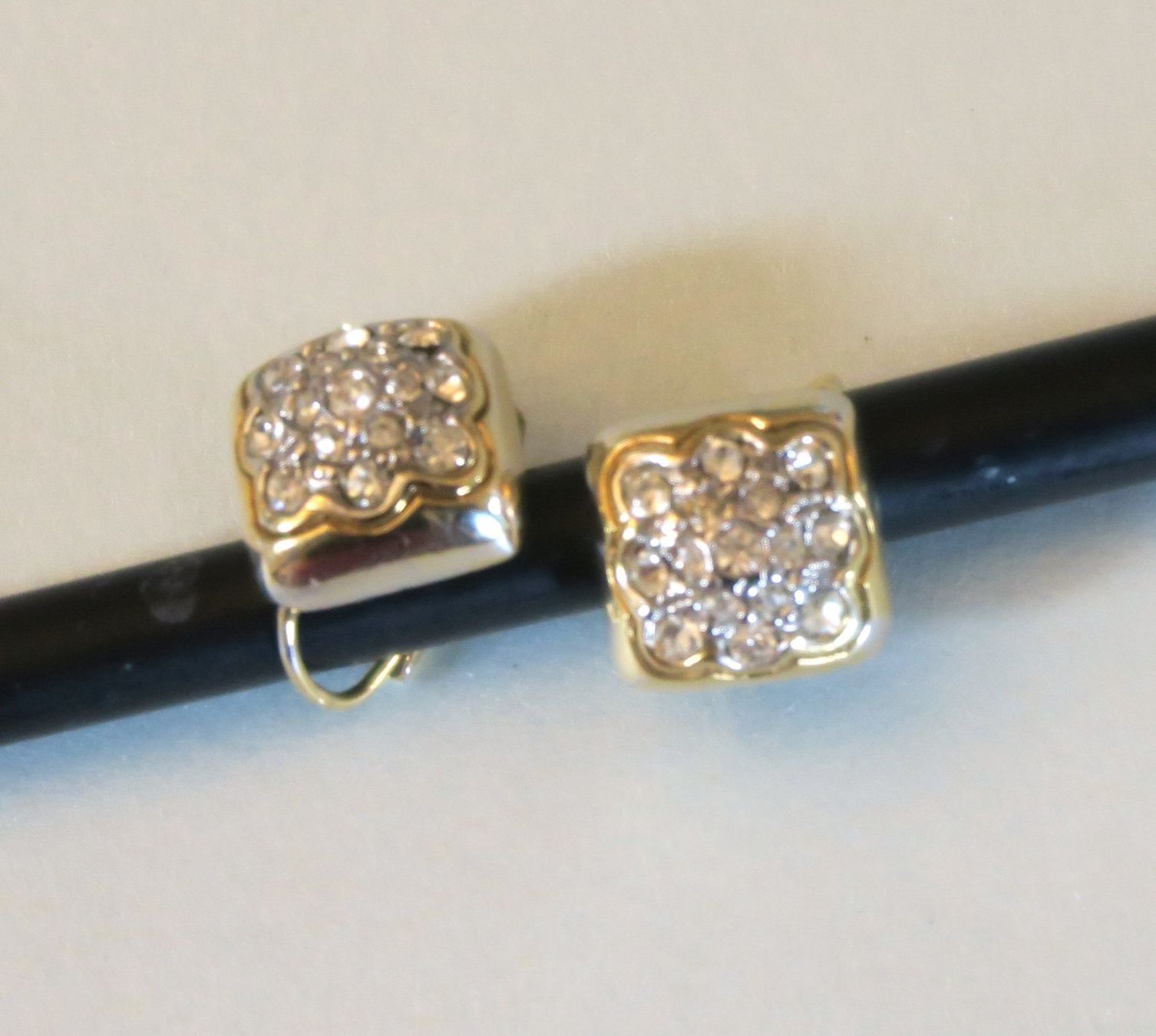 Ohrringe & -stecker: Ohrhänger mit Strasssteinen – Gebraucht aus Brittnau von marlenestone 2