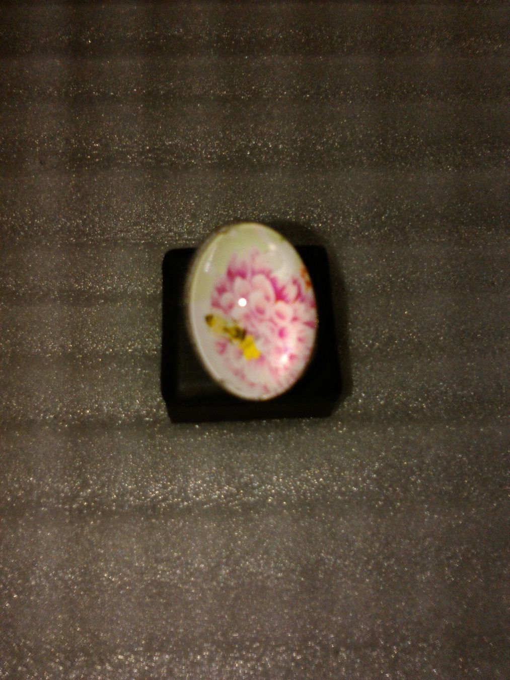 Anelli: ring edelsthal,,mit blumen,,glanzig – Nuovo (secondo la descrizione) da Basel venduto da bijoutrie_4 3