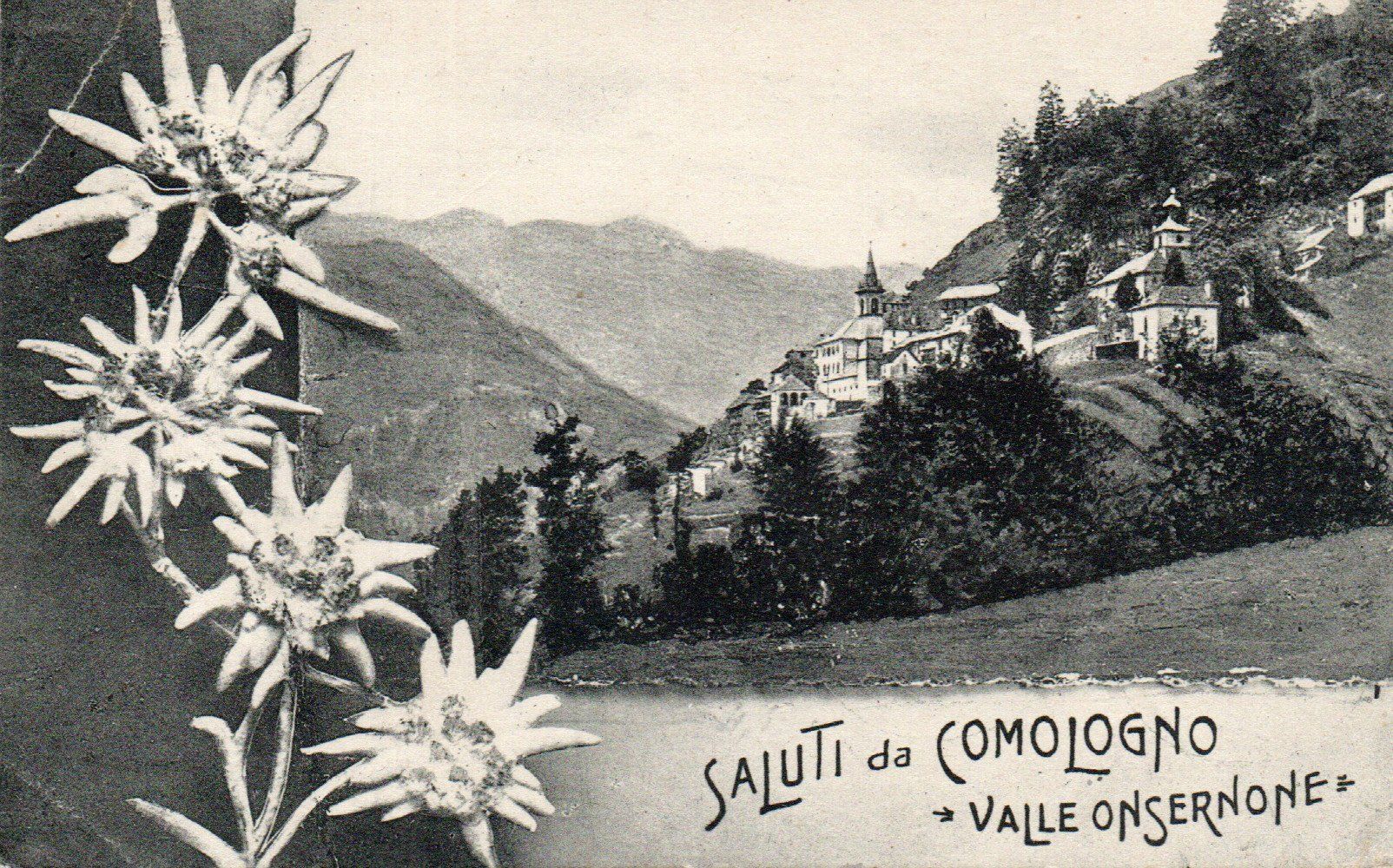 Cartoline postali: Saluti da Comologno – Usato da Melano venduto da pisonsdro