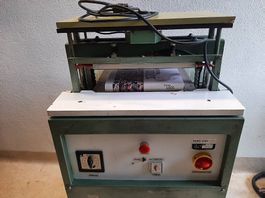 Buchbinder Falz-Einbrennpresse Präform