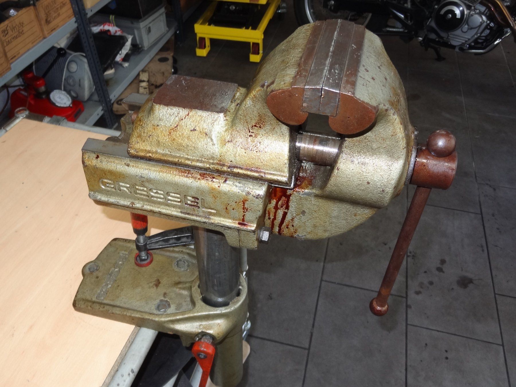 Gressel Alle Werkzeuge: GRESSEL Schraubstock 125 mm mit Lift – Gebraucht aus Gossau ZH von Sidecar7 3