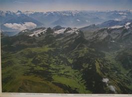 Schulwandbild Flugbild Lauenental-Gsteig