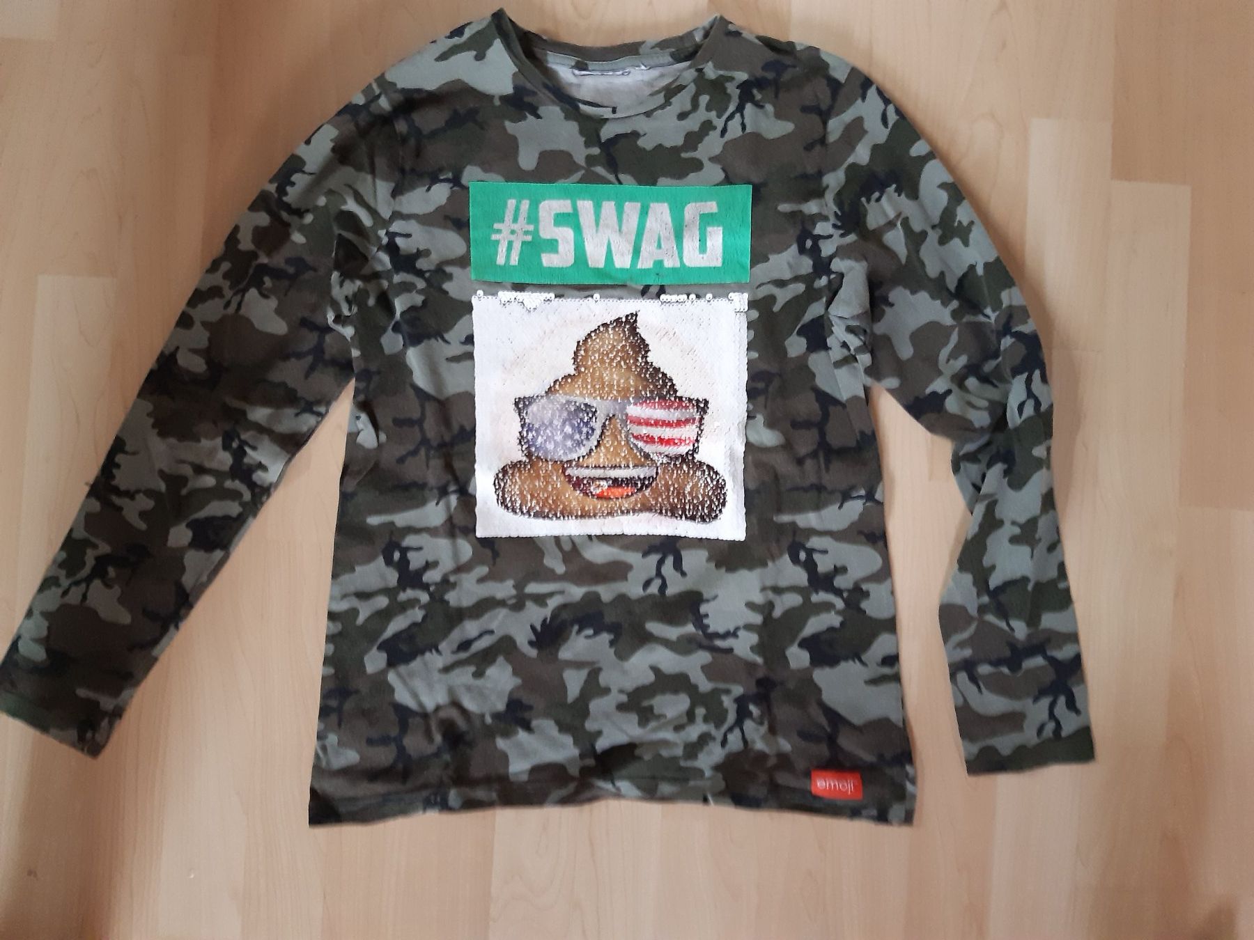 Maglioni & Felpe: Pulli mit Wende-Pailletten Grösse 158/164 – Usato da Mülligen venduto da gipseli