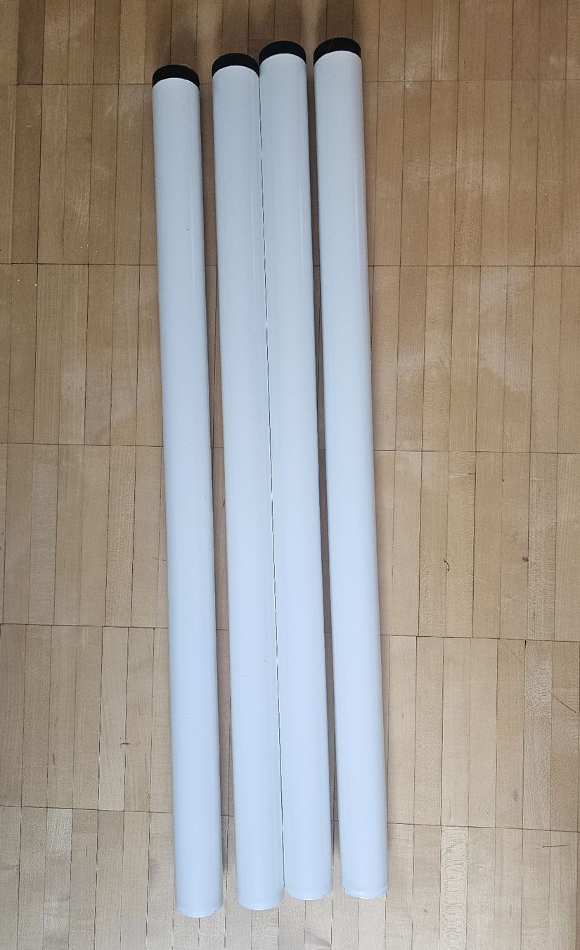 Ikea Sonstiges Mobiliar: 4× Ikea Adils Tischbeine, weiss – Gebraucht aus Bassersdorf von CorinneK36