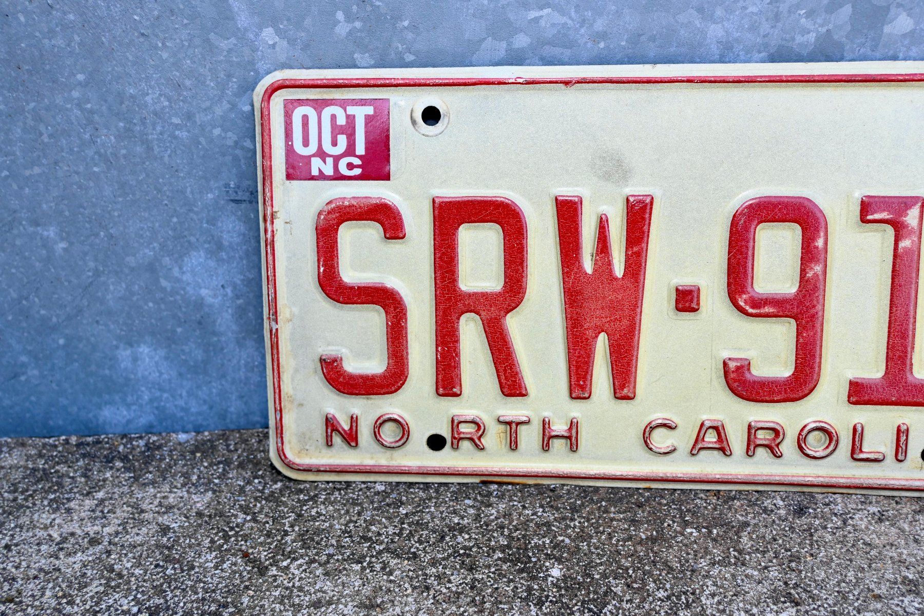 Schilder: US Nummernschild NORTH CAROLINA 1985 – Gebraucht aus Pfaffhausen von mono_rec 1
