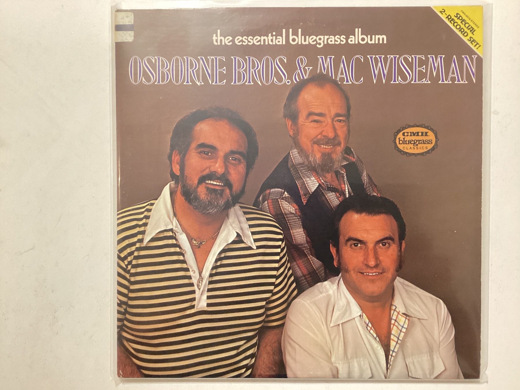 Dischi in vinile: Osborne Bros & .Mac Wiseman Doppel-LP - Essential Bluesgras – Usato da Gutenswil venduto da Hamzian