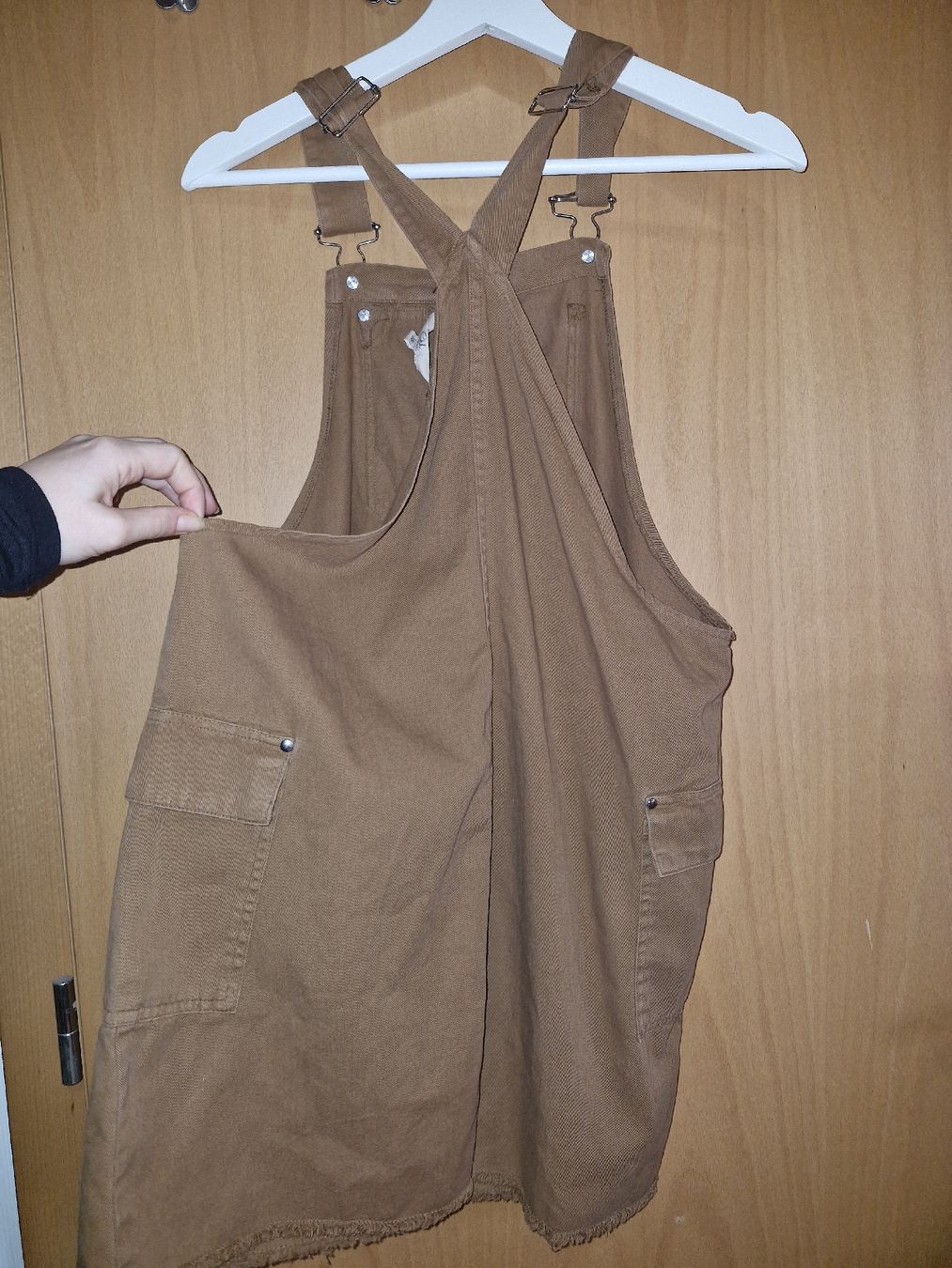 C&A Vestiti: braunes Latzhosenkleid – Nuovo (secondo la descrizione) da Lauerz venduto da a2411 1