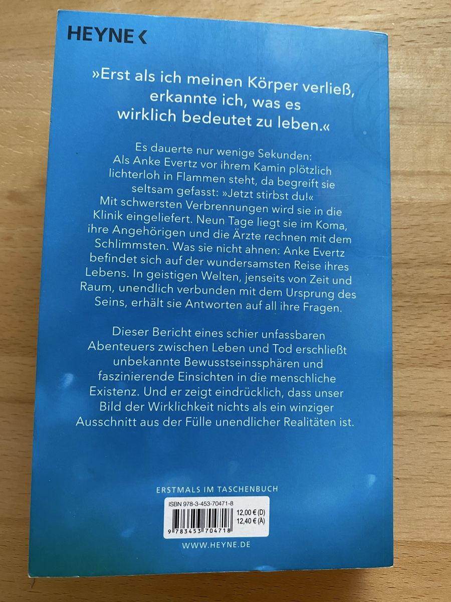 Libri: Neun Tage Unendlichkeit - Anke Evertz – Usato da Schwarzenburg venduto da Michellu 1